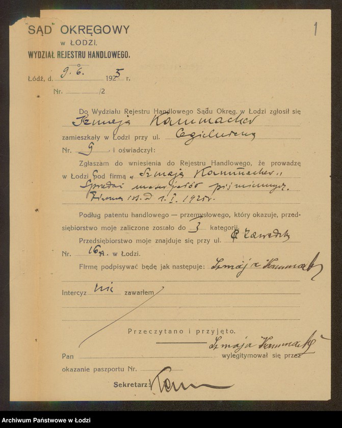 Obraz 3 z jednostki "Szmaja Kammacher- sprzedaż materiałów piśmiennych"