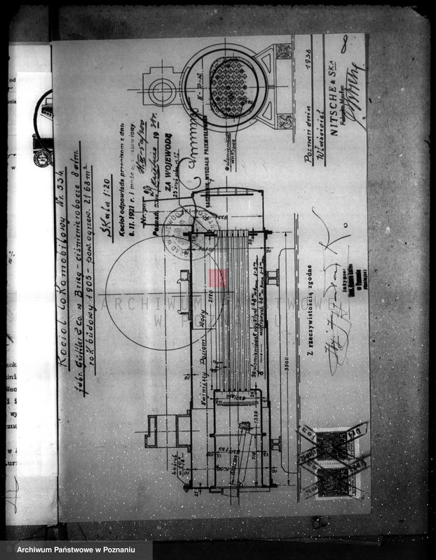 Obraz 12 z jednostki "Fabryka maszyn w Poznaniu własność Ntsche i ska nr woj. 7219"