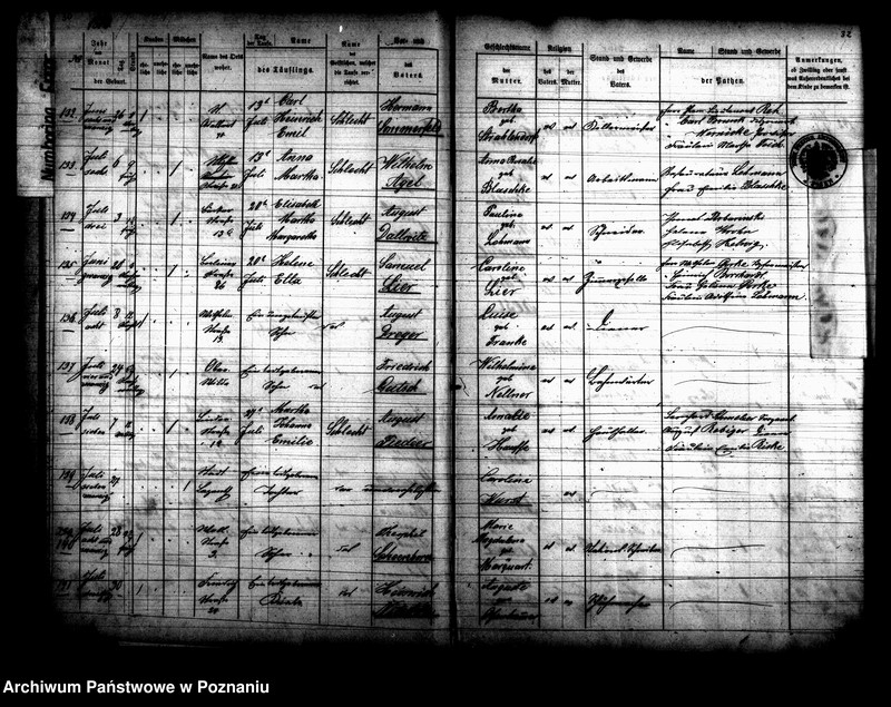 Obraz 17 z jednostki "Verzeichniss der gestorbenen Personen"