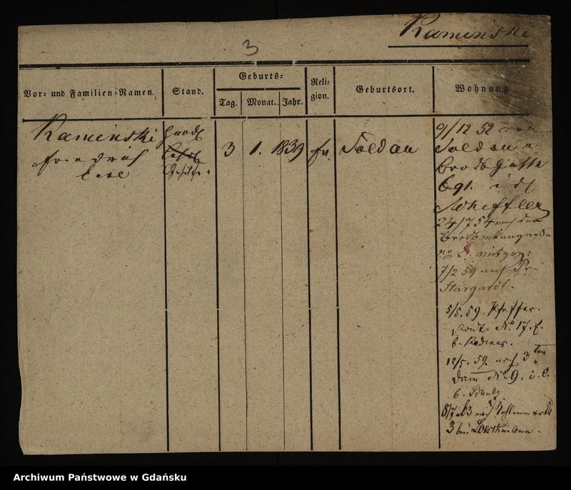 image.from.unit.number "Karty meldunkowe: Kaminski Adolf - Kaminski Hugo"