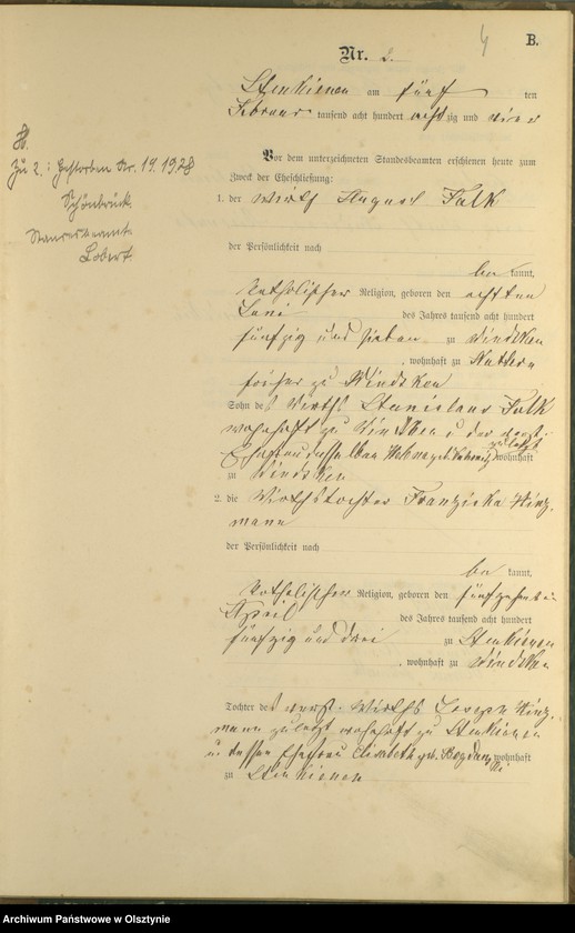 image.from.unit.number "Heiraths-Haupt-Register Nr 1 - 17"