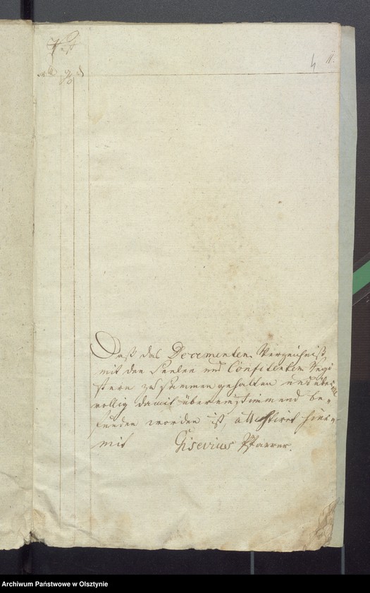image.from.unit.number "Decems Consignation des Kirchspiels Widminnen"