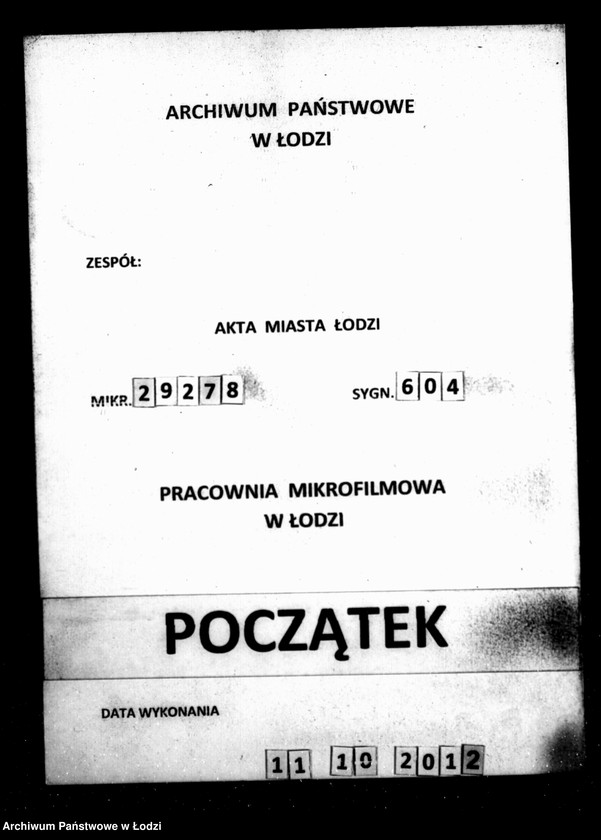 Obraz 1 z jednostki "Akta tyczące się pokątnych doradców"