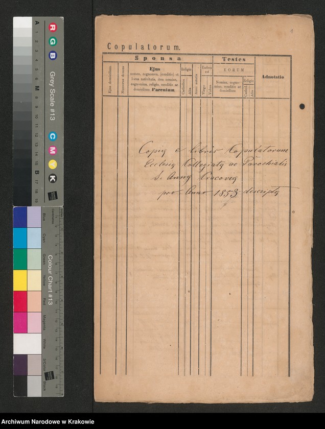 Obraz 3 z jednostki "[Księga małżeństw]"