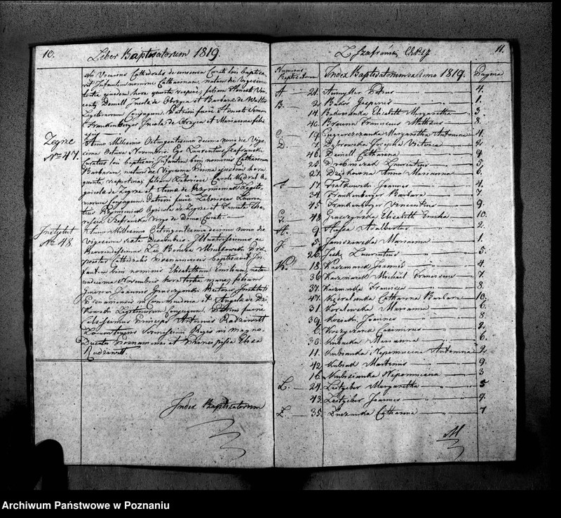Obraz 9 z jednostki "Duplikat libri baptisatorum, copulatorum, mortuorum"