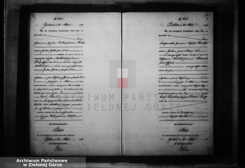 image.from.unit.number "Geburts-Neben-Register, Band II von No 405 bis No 798"