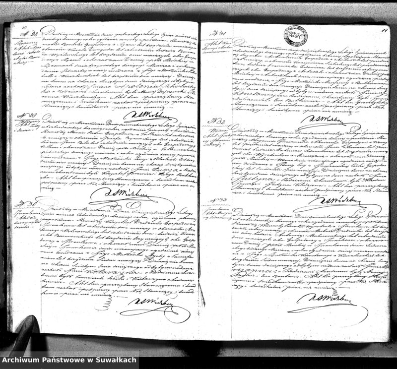 image.from.unit.number "Księga Duplikat Aktów Urodzonych Zmarłych i Zaślubionych Sporządzona na Rok 1842-ci Parafii Mirosławskiey"