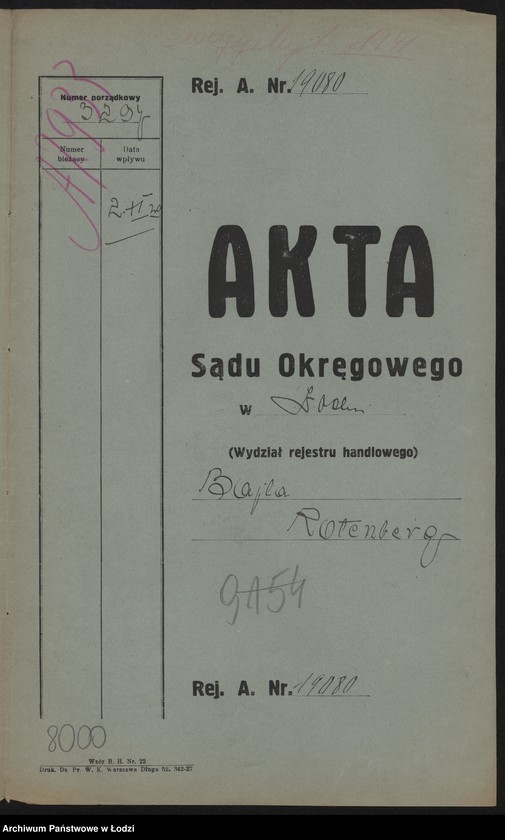 Obraz 2 z jednostki "Bajla Rotenberg - drobna sprzedaż ubranek dziecięcych"