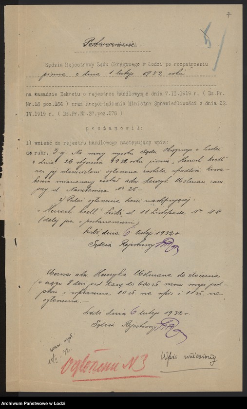 Obraz 9 z jednostki "Henoch Krell – sprzedaż żelaza"