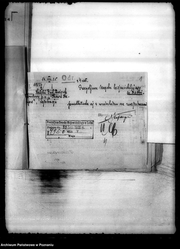 image.from.unit.number "Kaliski Żydowski Związek Pogrzebowy,,chewre Kadysza" w Kaliszu"