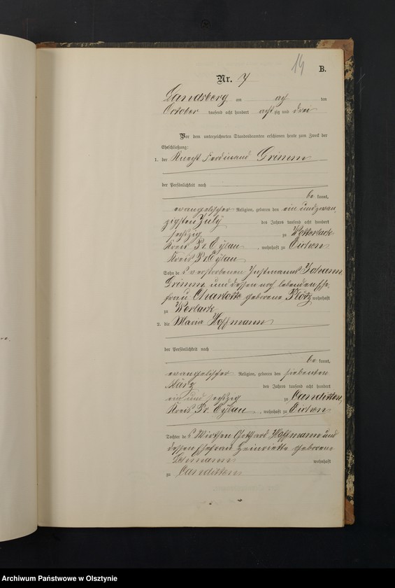 image.from.unit.number "Heiraths-Neben-Register Nr 1 - 12"