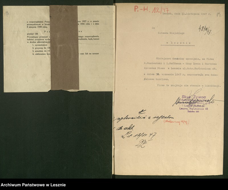 Obraz 14 z jednostki "[Likwidacja przedsiębiorstw]"