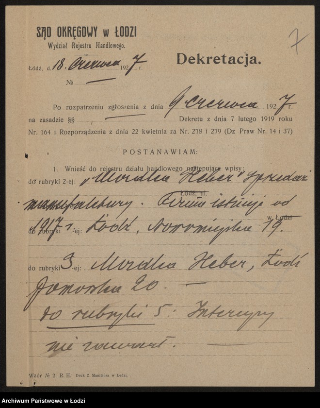 Obraz 9 z jednostki "Mordka Weber- sprzedaż manufaktury"