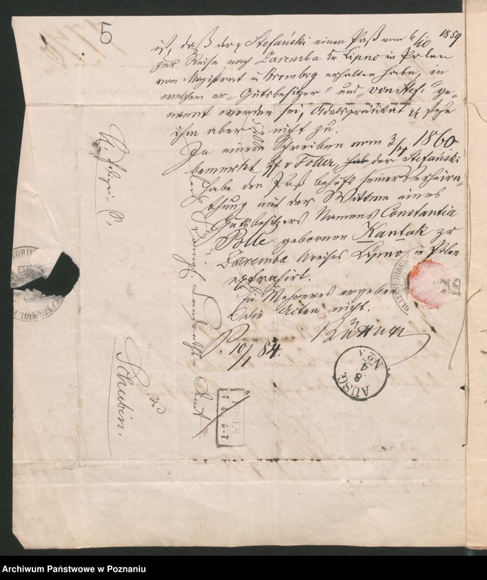 Obraz 8 z jednostki "A. betr. Kasimir Kantak, Landtagsabgeordneter"