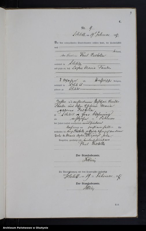 image.from.unit.number "Sterbe-Neben-Register Nr 1 - 22"