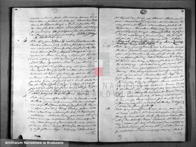 Obraz 17 z jednostki "Księga Aktów Urodzenia i Uznania Parafii Sgo Floryana na Rok 1840"