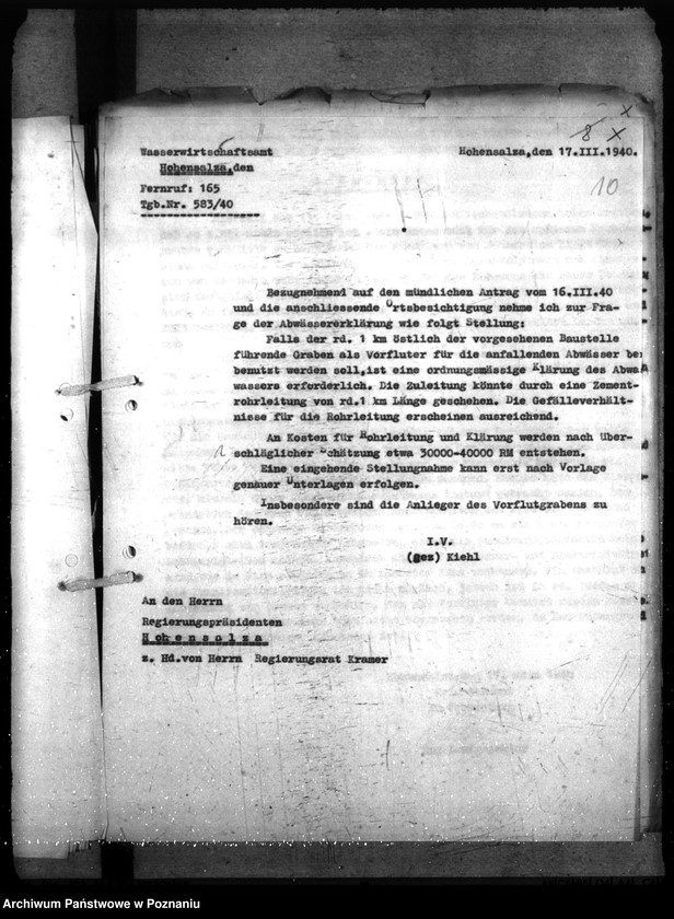 Obraz 14 z jednostki "Barackenlager Posen, Ordnungspolizei, Bulgarische Strasse"