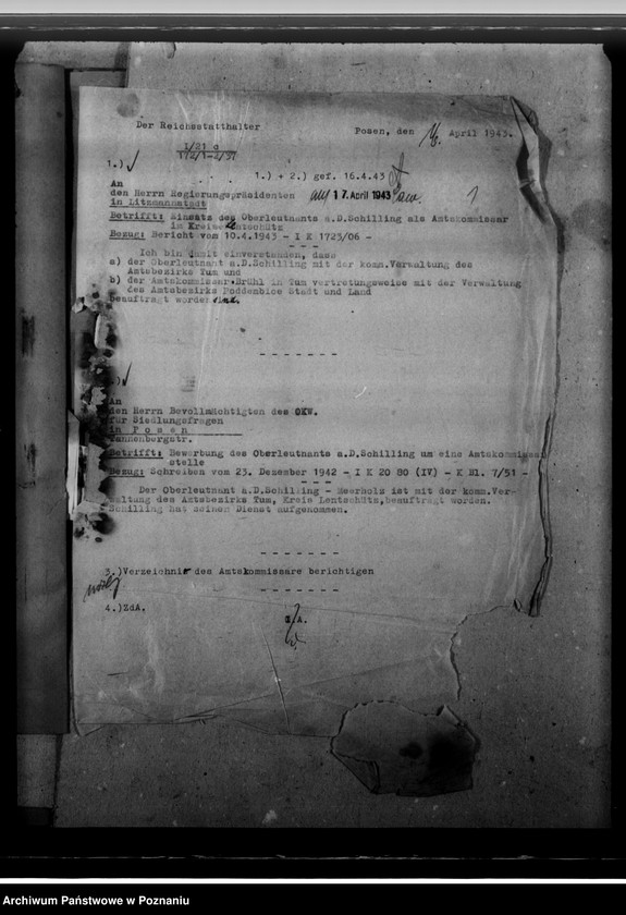 Obraz 5 z jednostki "Schilling und Seifert - komisarz obwodowy"