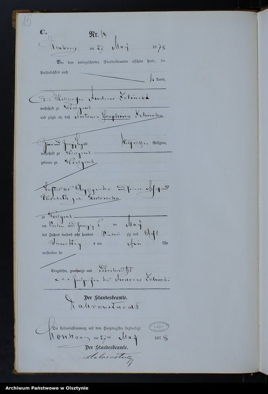 image.from.unit.number "Sterbe-Neben-Register Nr 1 - 32"