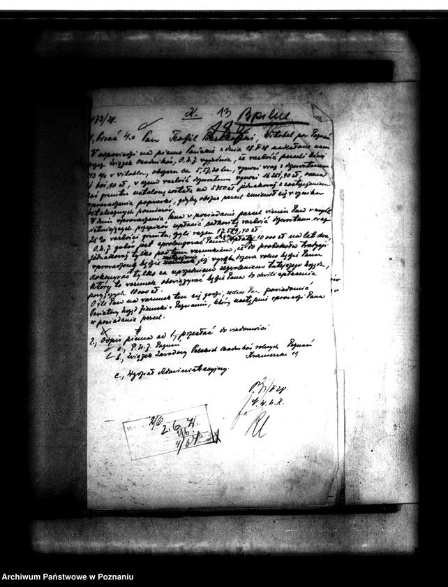 Obraz 18 z jednostki "Parcelacja lasu Witobel 113 powiatu poznańskiego Teofil Bartkowiak"