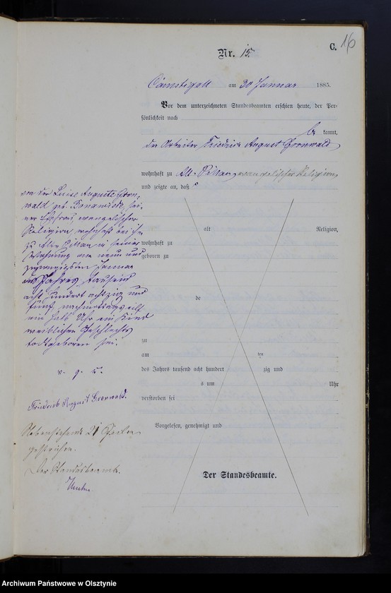 image.from.unit.number "Sterbe-Haupt-Register Nr 1 - 106"