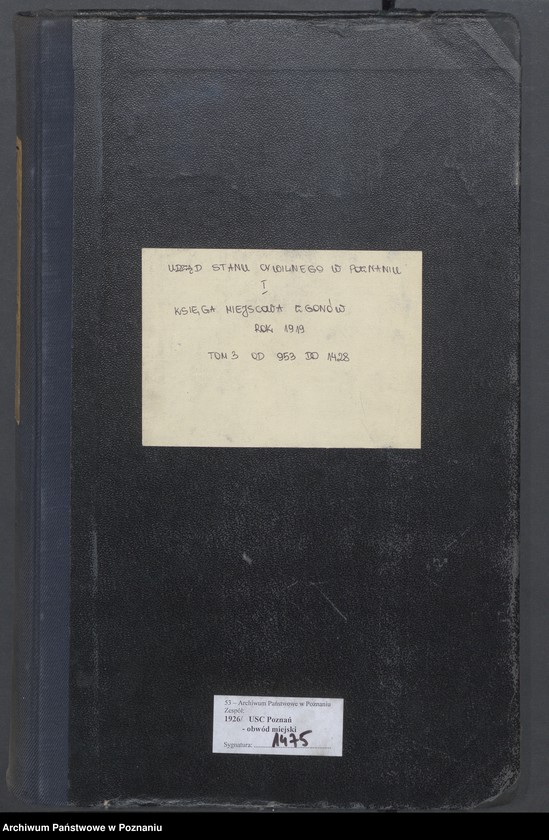 Obraz 2 z jednostki "Księga miejscowa zgonów tom III [Rejestr główny zgonów]"