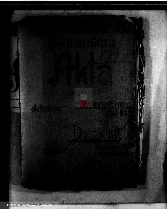 Obraz 4 z jednostki "Sprawy dzierżawy majątku Duszniki"