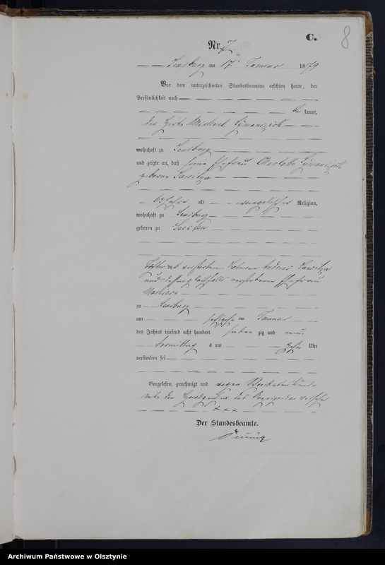 image.from.unit.number "Sterbe-Haupt-Register Nr 1 - 104"