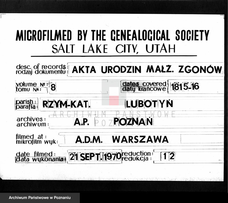 image.from.unit.number "Akta cywilne urodzonych, ślubów i zejścia"