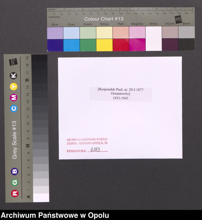 Obraz 2 z jednostki "[Respondek Paul, ur. 20.5.1877 Ornantowitz]"