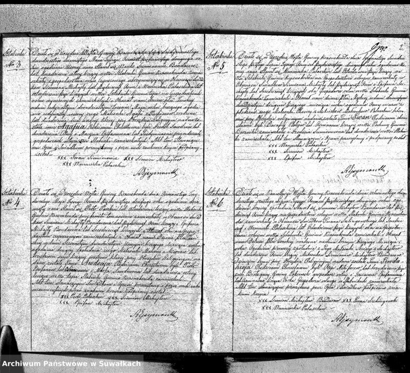 image.from.unit.number "Duplikat Urodzonych Zaślubionych Zmarłych Sekty Filiponów z Gminy Krasnohruda na 1852 rok"