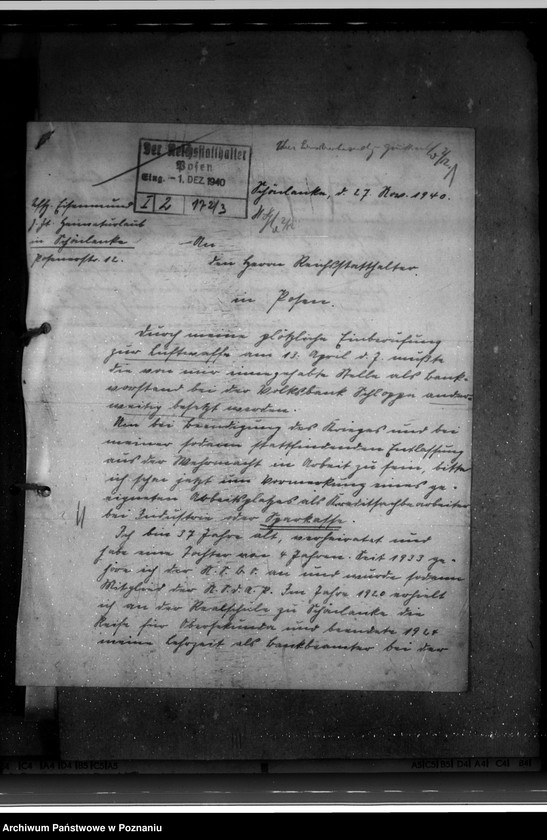 Obraz 5 z jednostki "Bewerbungen um Anstellung"