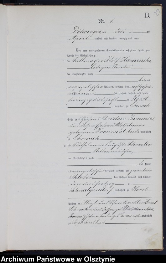 image.from.unit.number "Heiraths-Neben-Register Nr 1 - 17"