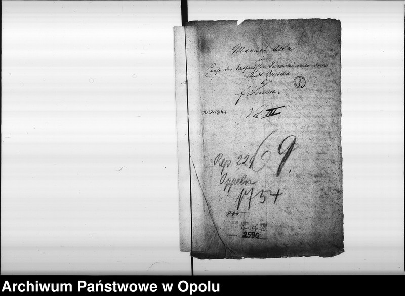 Obraz 4 z jednostki "Manual Acta in Causa der katholischen Parochianen der Stadt Oppeln c/ fiscum Vol. III"