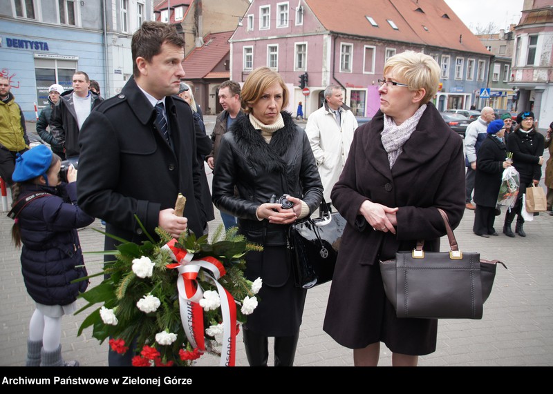 Obraz 6 z jednostki "Odsłonięcia pomnika "Żołnierzy Wyklętych" w Zielonej Górze"