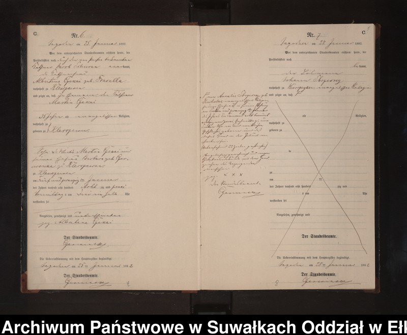 image.from.unit.number "Sterbe-Neben-Register des Preussischen Standes-Amtes Rydzewen Kreis Loetzen"