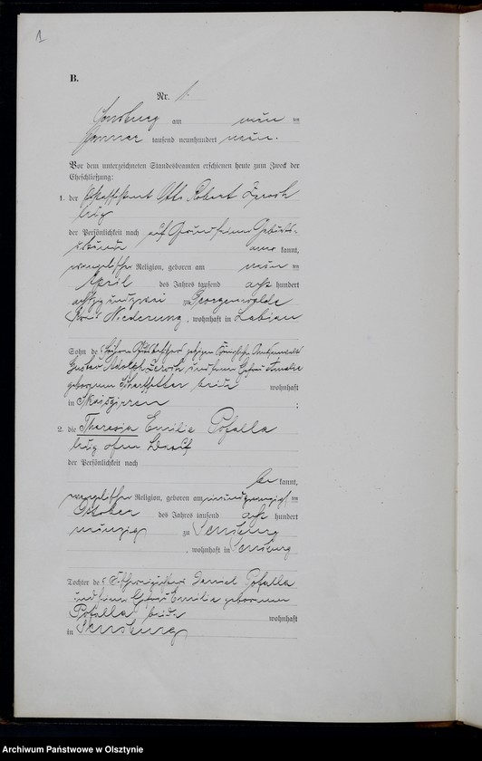 image.from.unit.number "Heiraths-Haupt-Register Nr 1 -58"