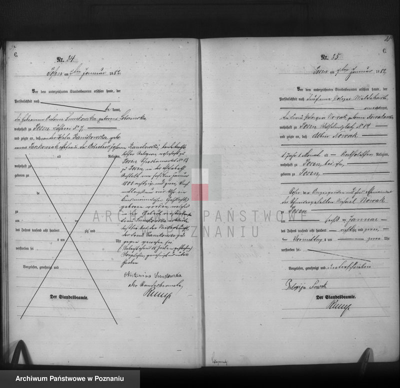 Obraz 19 z jednostki "Księga zgonów t. I"