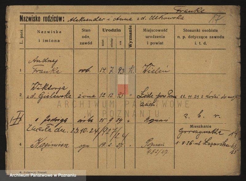 Obraz 19 z jednostki "Franke - Frankowiak"