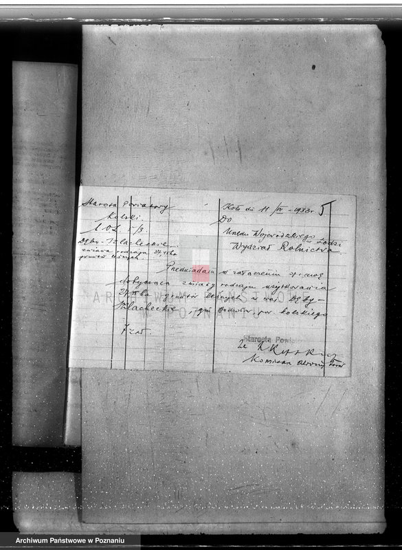 Obraz 9 z jednostki "Sprawy zmiany rodzaju użytków 18,66 ha gruntów leśnych w majątku Dęby-Szlacheckie powiatu kolskiego"