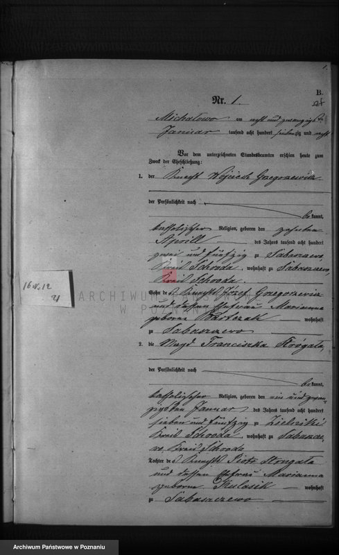 image.from.unit.number "Księga małżeństw"