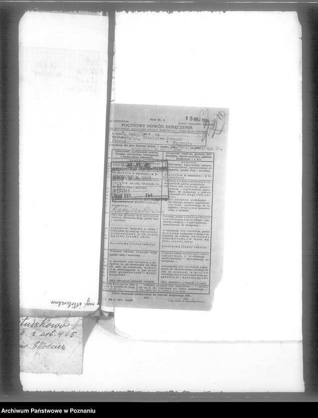 Obraz 14 z jednostki "/Majętność Nietuszkowo powiat chodzieski wyłączenie z art.. 4 i 5/ ustawy o wykonaniu reformy rolnej"