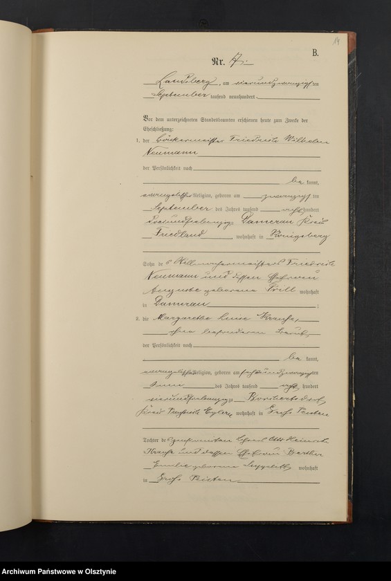 image.from.unit.number "Heiraths-Neben-Register Nr 1 - 10"