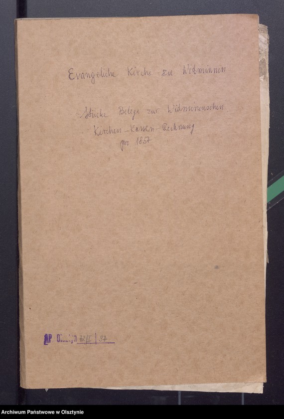 image.from.unit.number "Beläge zur Widminnenschen Kirchen Kassen Rechnung"