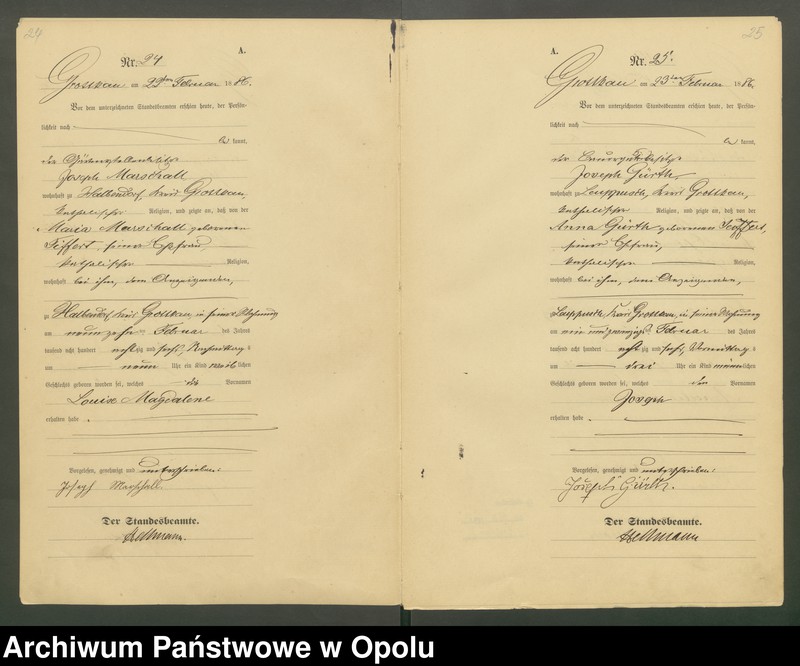 image.from.unit.number "Księga Urodzeń (pierwopis) U.S.C. Grodków 1886 rok"