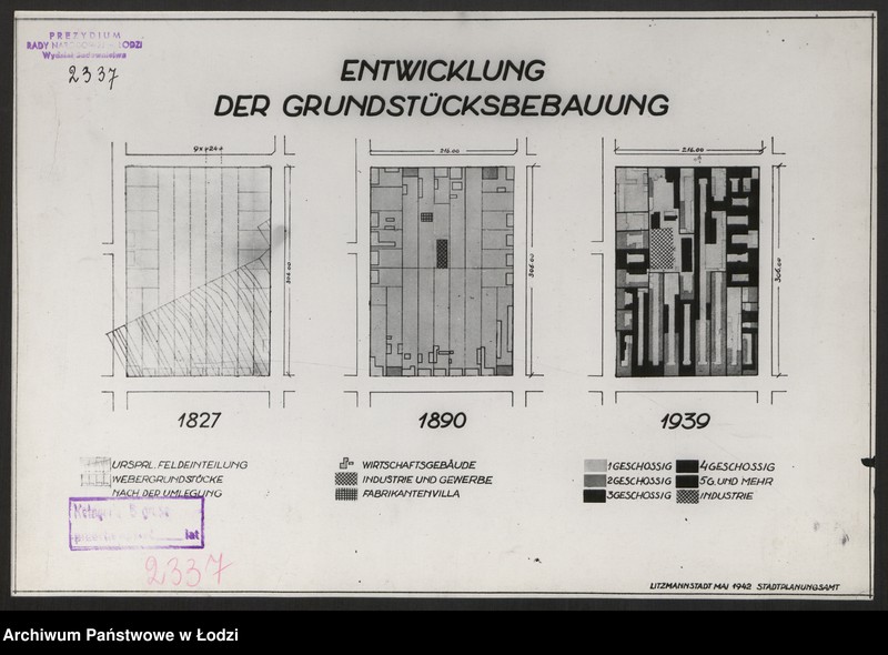 Obraz 3 z jednostki "Entwicklung der Grundstücksbebauung"