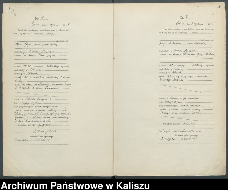 Obraz 5 z jednostki "[Księga zgonów]"