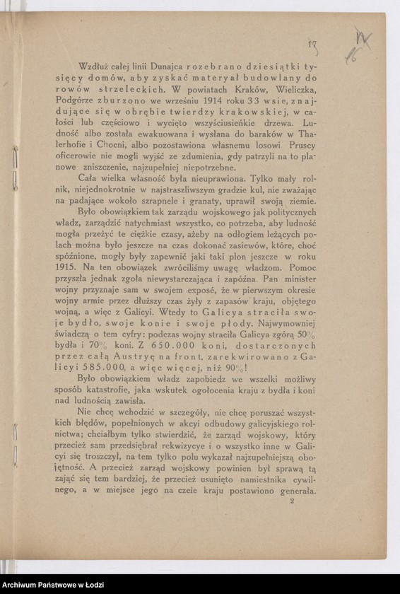 Obraz 16 z jednostki "[Broszura zawierająca treść wystąpienia posła Władysława Długosza]"