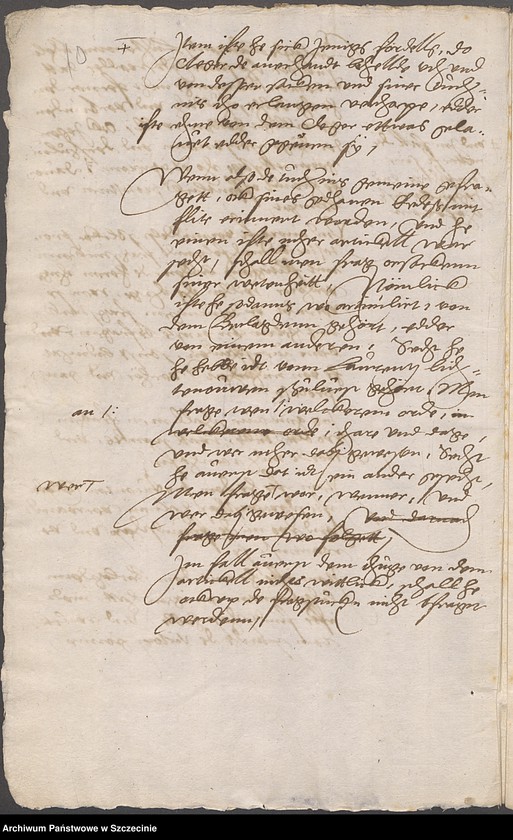 image.from.unit.number "Georg Rhede zu Schwanteshagen [Świętoszewo] contra Laffrenz Lichtenow daselbst wegen des Dorfes Kantreck [Łoźnica]."