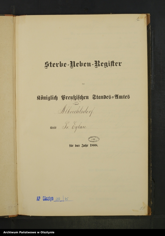 image.from.unit.number "Sterbe-Neben-Register Nr 1 - 45"